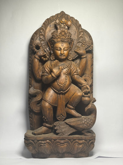 "Guardian of Victory" - Kumar Sculpture