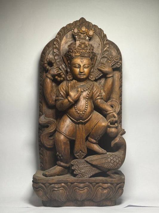 "Guardian of Victory" - Kumar Sculpture