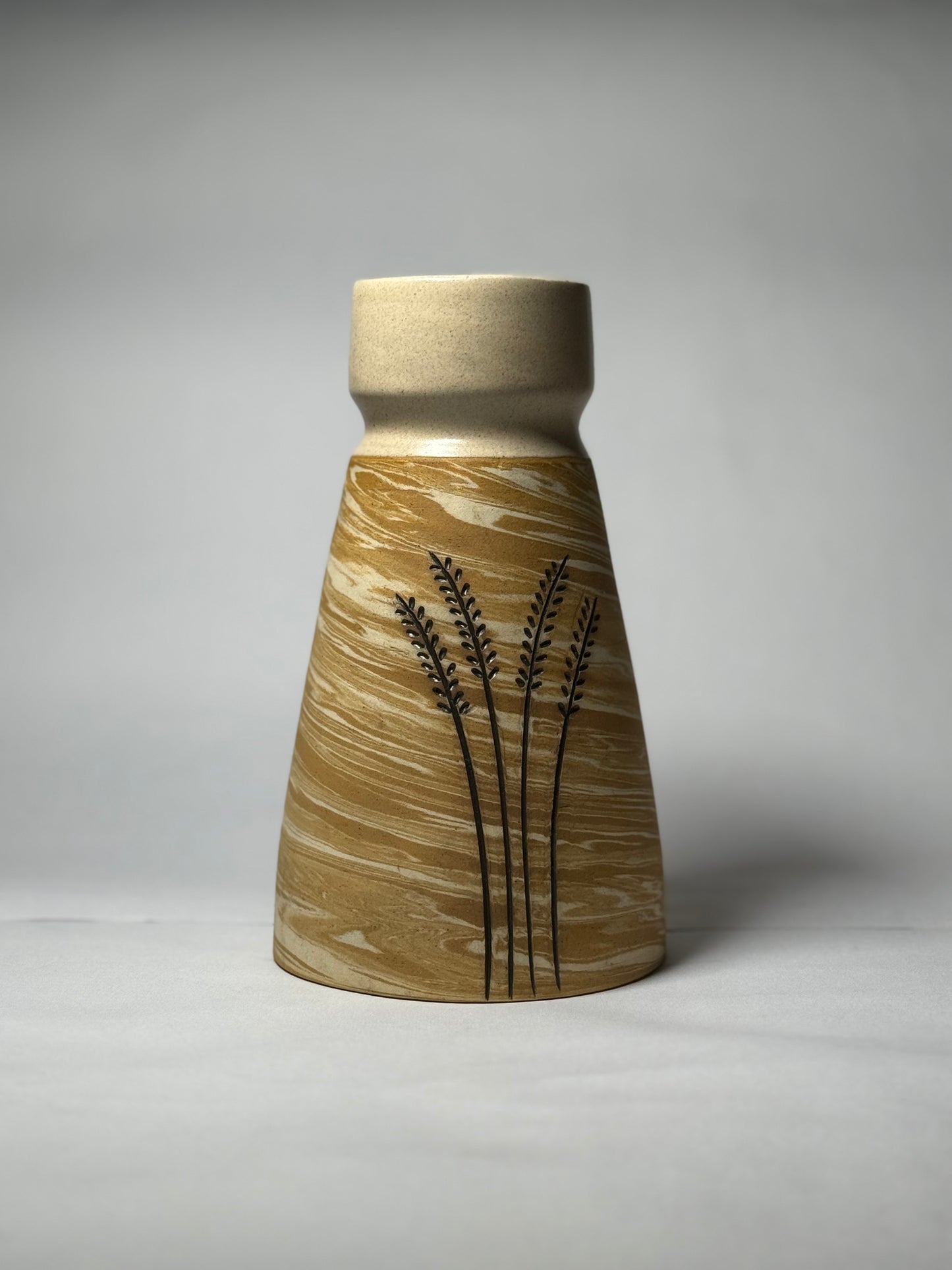 "Harvest Whisper" Ceramic Vase